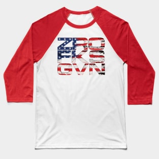 Zero Fucks Given - USA Baseball T-Shirt